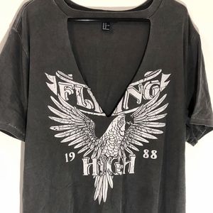 F21 Graphic T-shirt Dress